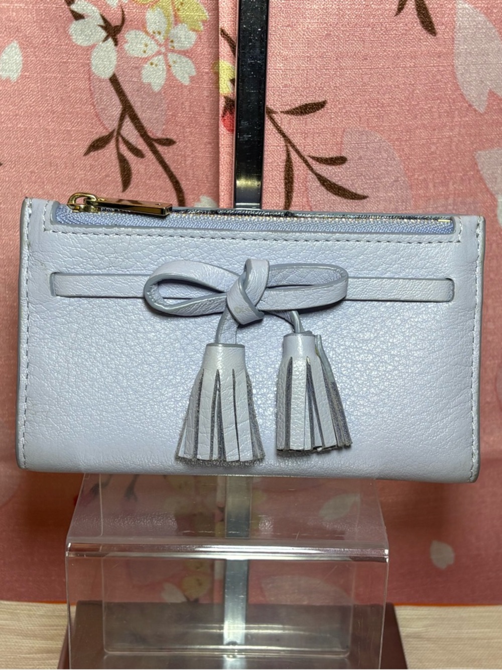 Kate Spade Hayes Street Mikey Small Wallet Baby Blue
